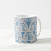 Art Deco Domes Kaffeetasse (VorderseiteRechts)