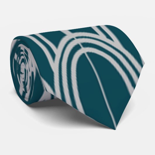 Art Deco Domes Krawatte (Gerollt)