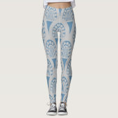 Art Deco Domes Leggings (Vorderseite)