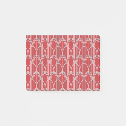 Art Deco Domes Post-it Klebezettel (Vorderseite)
