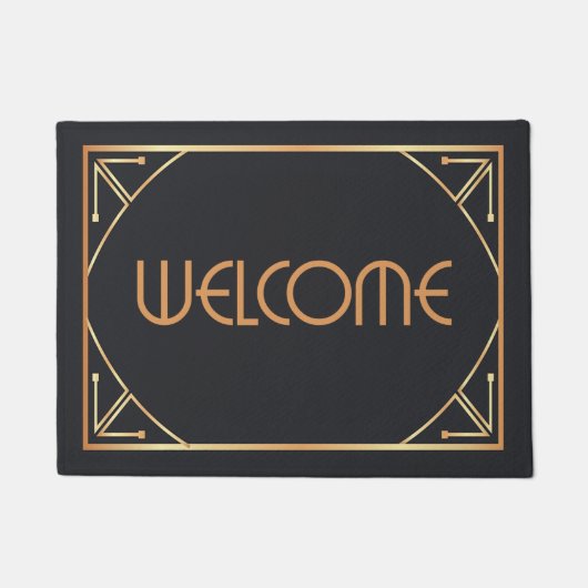 Art Deco Doormat Fußmatte (Vorderseite)
