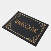 Art Deco Doormat Fußmatte (Schrägansicht)