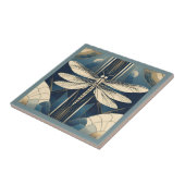 Art Deco Dragonfly Fliese (Seite)