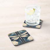 Art Deco Dragonfly Untersetzer Set (Rechte Seite)