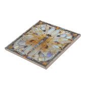 Art Deco Dragonfly Wertvolle Edelsteine aus Hartgl Fliese (Seite)