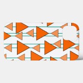 Art-Deco-Dreiecke Case-Mate iPhone Hülle (Rückseite (Horizontal))