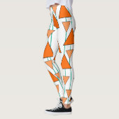 Art-Deco-Dreiecke Leggings (Links)