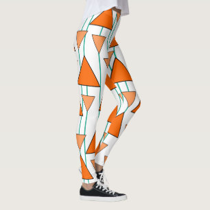 Art-Deco-Dreiecke Leggings