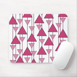 Art-Deco-Dreiecke Mousepad