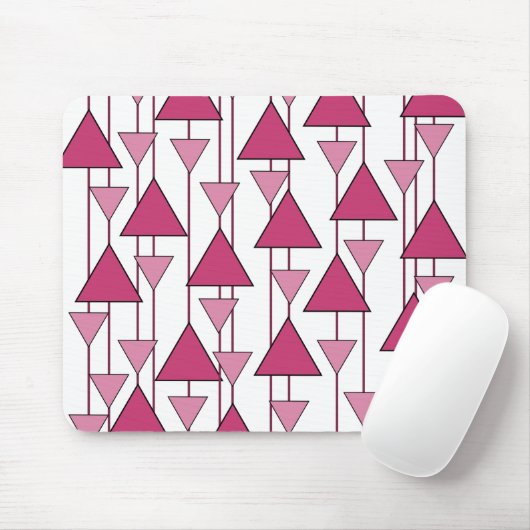 Art-Deco-Dreiecke Mousepad (Mit Mouse)