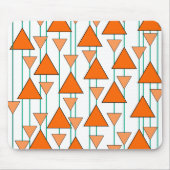 Art-Deco-Dreiecke Mousepad (Vorne)