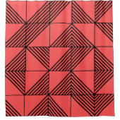 Art Deco Duschvorhang (Vorderseite)