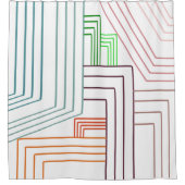 Art Deco Duschvorhang (Vorderseite)