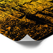 Art Deco Eagle Grunge Poster (Ecke)