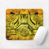 Art Deco Eagle Stone Skulptur Maus Pad Mousepad (Mit Mouse)