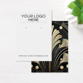 Art Deco Earring Display Card (Schreibtisch)