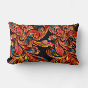 Art Deco Edelsteine Lendenkissen