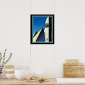 Art Deco "Egyptian Pyramids" 16 x 20 Print Poster (Küche)