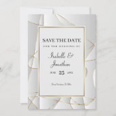 Art Deco Einladung (Vorderseite)