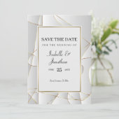 Art Deco Einladung (Stehend Vorderseite)