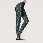 Art Deco Elegante: Fanmotive Leggings (Rechts)