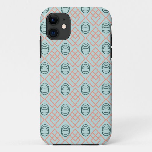 Art-Deco-Elemente Case-Mate iPhone Hülle (Rückseite)