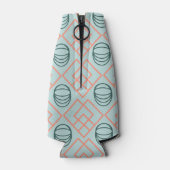 Art-Deco-Elemente Flaschenkühler (Rückseite)