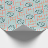 Art-Deco-Elemente Geschenkpapier (Ecke)