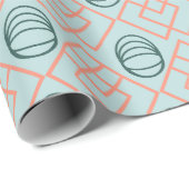 Art-Deco-Elemente Geschenkpapier (Rolleneckpunkt)