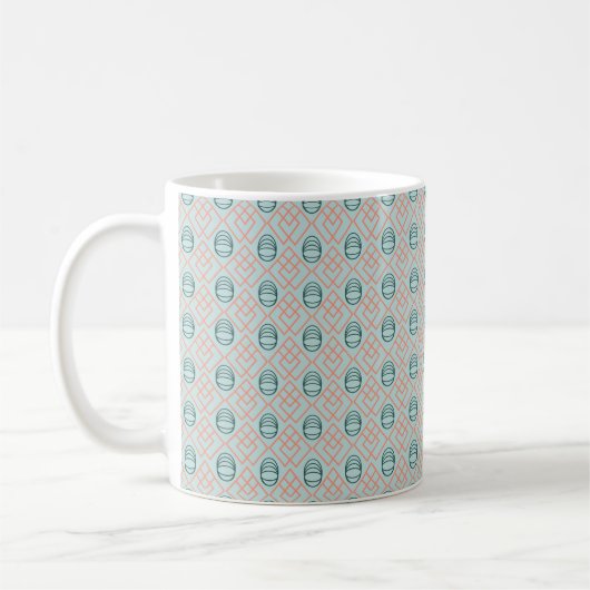 Art-Deco-Elemente Kaffeetasse (Links)
