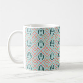 Art-Deco-Elemente Kaffeetasse