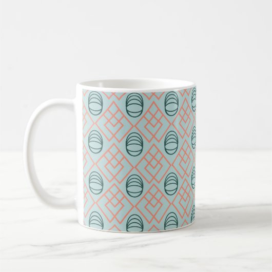 Art-Deco-Elemente Kaffeetasse (Links)
