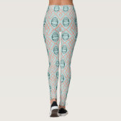 Art-Deco-Elemente Leggings (Rückseite)