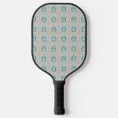 Art-Deco-Elemente Pickleball Schläger (Vorderseite)