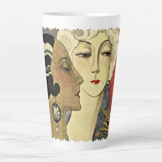 Art Deco Era Ladys Milchtasse (Vorderseite)
