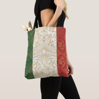 Art Deco-Erbeflagge | Italien Benutzerdefinierter Tasche
