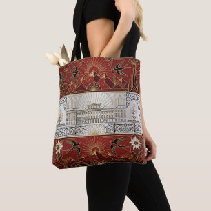 Art Deco-Erbeflagge   Österreich Benutzerdefiniert Tasche