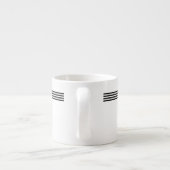 Art Deco Espressotasse (Rückseite)