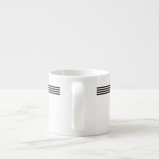 Art Deco Espressotasse (Rückseite)