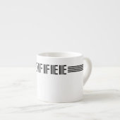 Art Deco Espressotasse (Vorderseite Rechts)