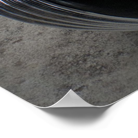 Art Deco Excelsior Henderson Poster (Ecke)