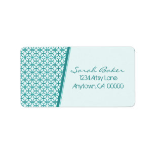 Art Deco Fab Address Labels Adressaufkleber