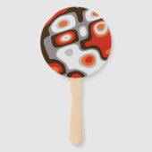 Art Deco Fächer (Rückseite)