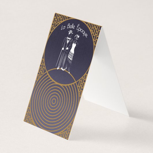 Art Deco Faltkarte (Vorderseite)