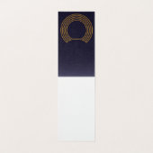 Art Deco Faltkarte (Innenseite Aufgefaltet)