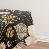 Art Deco Fan Style Floral Pattern Tischdecke (Beispiel)