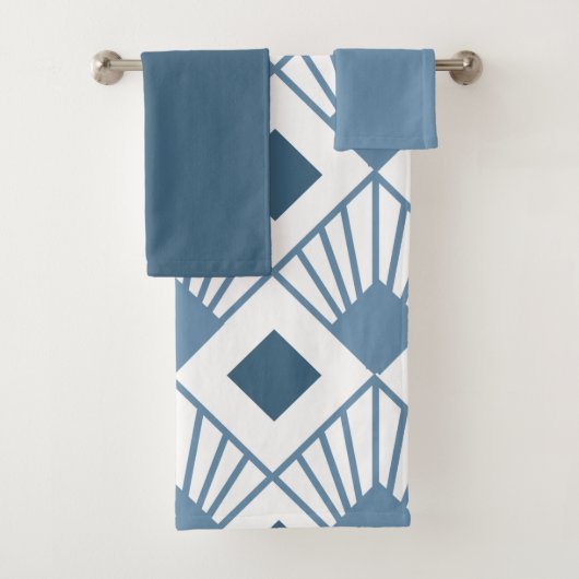 Art Deco Fans Badetuch Set (Insitu)