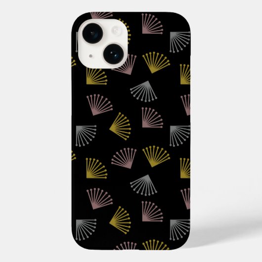 Art Deco Fans Case-Mate iPhone Hülle (Rückseite)