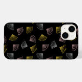 Art Deco Fans Case-Mate iPhone Hülle (Rückseite (Horizontal))
