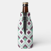 Art Deco Fans Flaschenkühler (Flasche Rückseite)